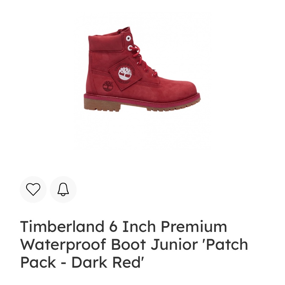 SOLD Timberland boots